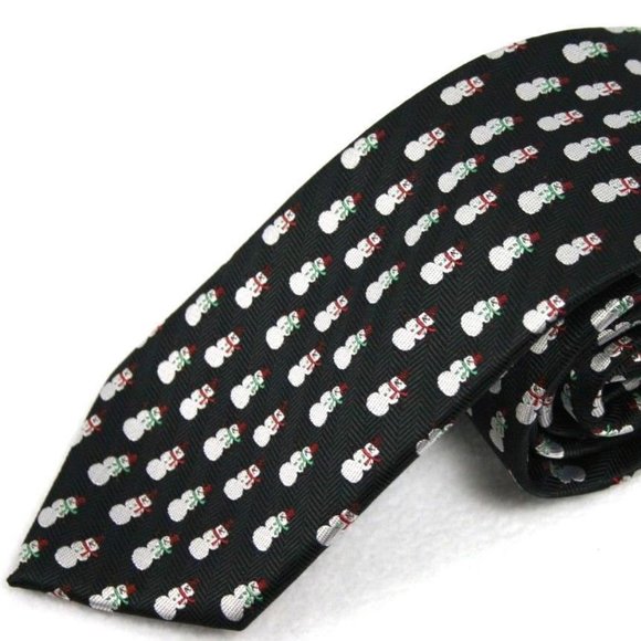 NWT Hallmark Holiday Traditions Snowman Tie - Picture 3 of 4